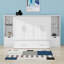 Lit escamotable avec tablettes, tiroirs et ports USB Murphy-112852722