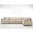 Tissu beige est en rupture de stock
