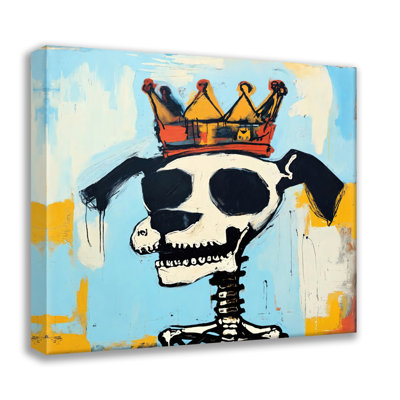 Dog 3-Homage-Basquiat  Giclee on Gallery Wrapped Canvas