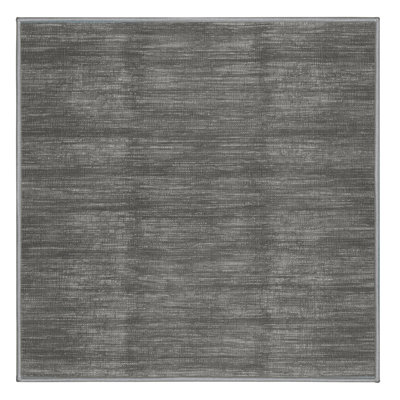 Machine Washable Solid Gray Area Rug