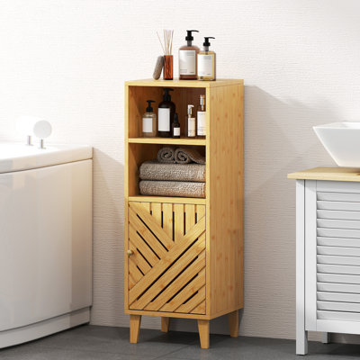 Bamboo Freestanding Bathroom Cabinet