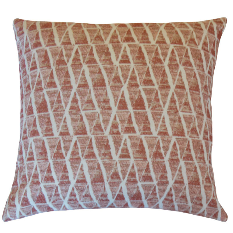 Housse de coussin Achsah, 22 po x 22 po, Hibiscus