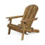 Chaise Adirondack pliante en bois massif Teigan-285171566