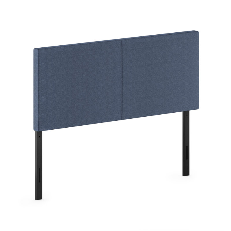 Karp Upholstered Headboard, Blue, Full / Double