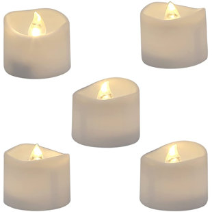 Unscented Flameless Tealight Candle (Set of 12)