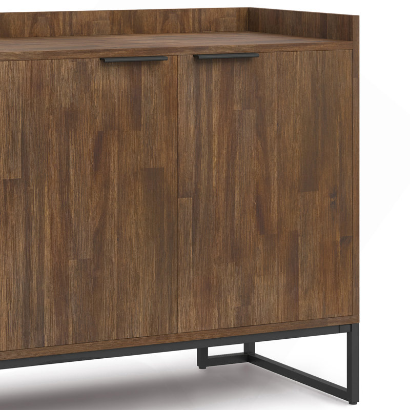Milverton - Buffet buffet - Brun rustique naturel vieilli