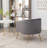Mariantonietta Velvet Barrel Chair-914736328