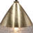 Luler 1 - Light Gold Single Pendant