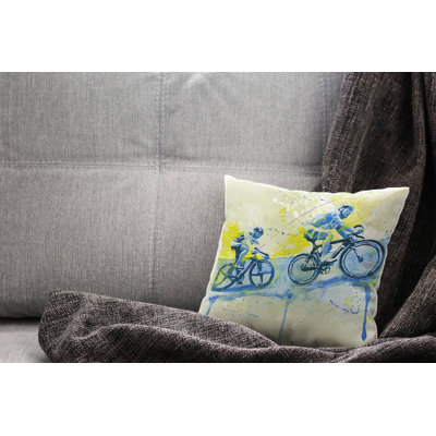 Radsport Square Cushion