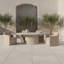 Frida Outdoor Dining Table Cream