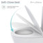 Manoir Dual-Flush Elongated One-Piece Toilet