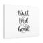 Trust The Lord Proverbs 3:5-6 - Wrapped Canvas Print