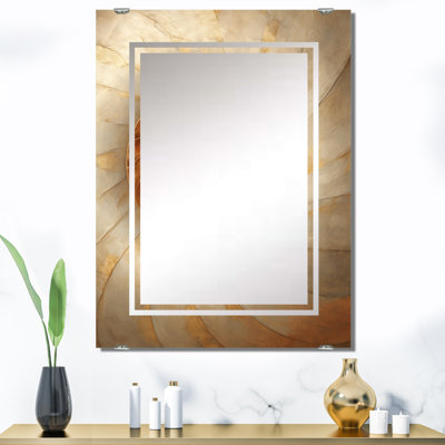 Biu - Abstract Modern Spiral Wall Mirror MIR137935
