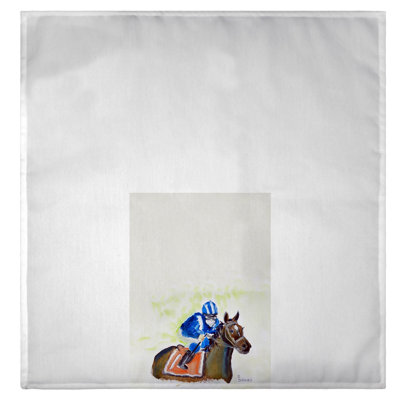 Serviette à main cheval et rouge Braylene