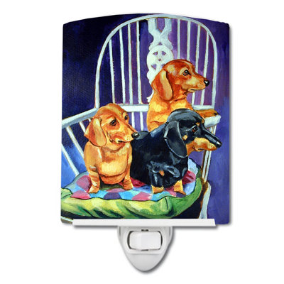Dachshund Ceramic Night Light