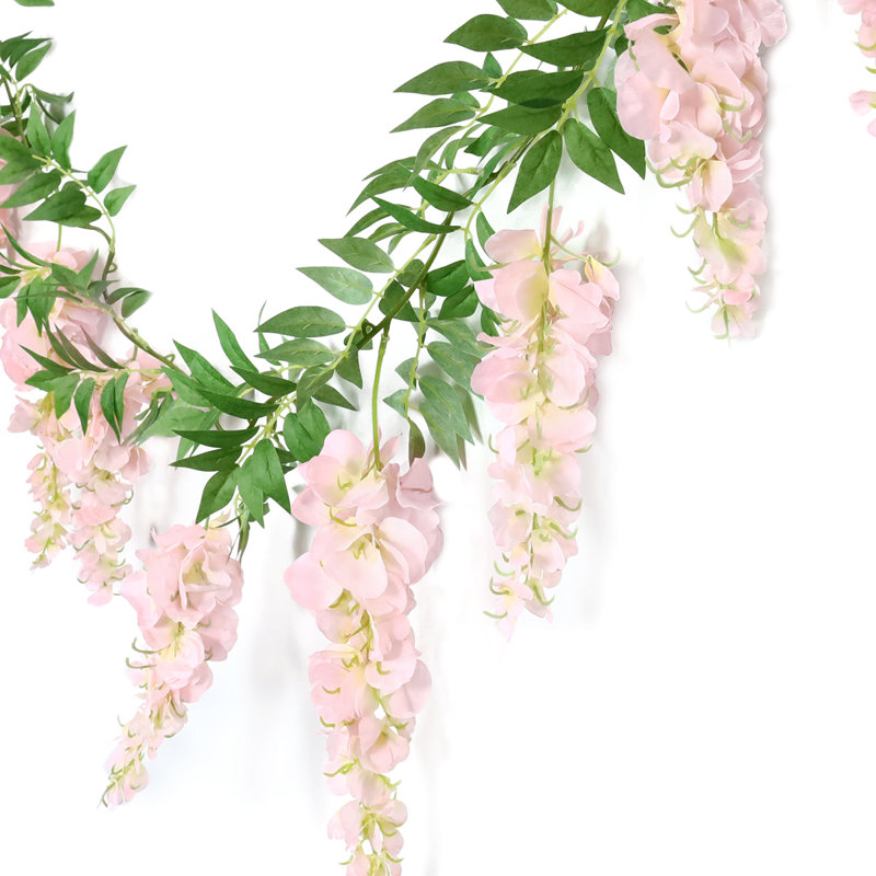 Guirlande artificielle de 6 po Hartie, Rosé