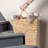 Bertram Handwoven Wicker Stair Basket with Handles-94914951