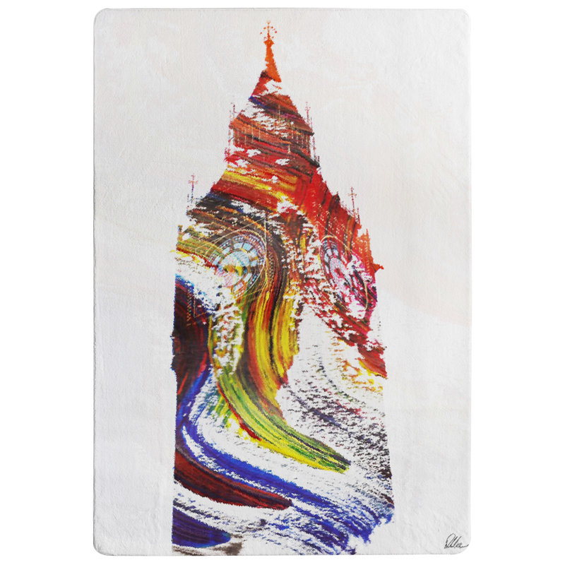 Stinson Shag Area Rug, Rectangle 160 x 230cm