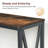 Maiocco 3-Tier Narrow Console Table with Open Shelves-340827456-390959970