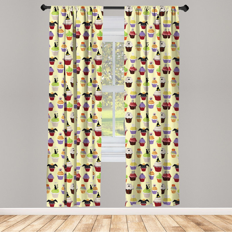 Panneau coulissant avec passe-tringle Cupcake, 28 po x 84 po
