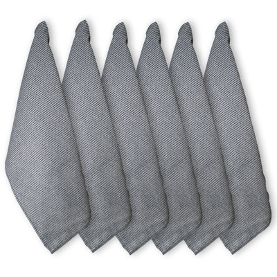 WAFFLE KITCHEN TOWELS SET OF 6