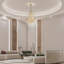 Lustre en cristal de luxe pour escalier K9-667050994-667051006-667050996