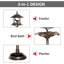 Bain d'oiseaux 3 en 1 Adila-1409756627