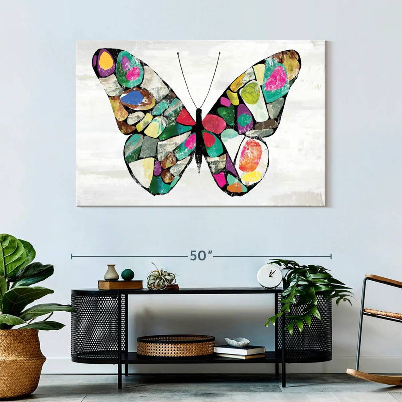 Butterfly Colors, 32" H x 48" W