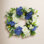 24" Spring Wreath with Dahlias, Hydrangeas and Lemons