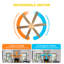 Ventilateur de plafond 65 po Boho