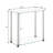 Beckett Glass End Table