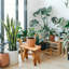 Banc en bois massif naturel