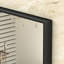 Miroir de salle de bain à cadre en métal avec anti-buée-164779131