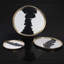 Petit plateau rond Bianco Nero-101938497