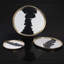Petit plateau rond Bianco Nero-99538309