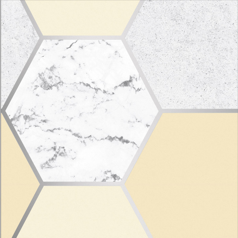 Geometric Metallic Wallpaper Double Roll