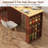 80.63" Extendable Kitchen Island With Power Outlet, 2 Storage Drawers, Open Shelves-104978499