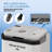 Electric Cooler & Warmer, Portable Car Refrigerator With Automatic Locking Handle, 12V Car Cooler for Vehicle & 110V AC Home Power Cord, Plug In Coolers for Camping, Travel & Picnics-119799745