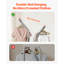 Adjustable Rolling Clothing Rack