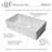 35.88'' L Single Bowl Fireclay Kitchen Sink-44657012
