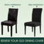 Box Cushion Dining Chair Slipcover-1327799777
