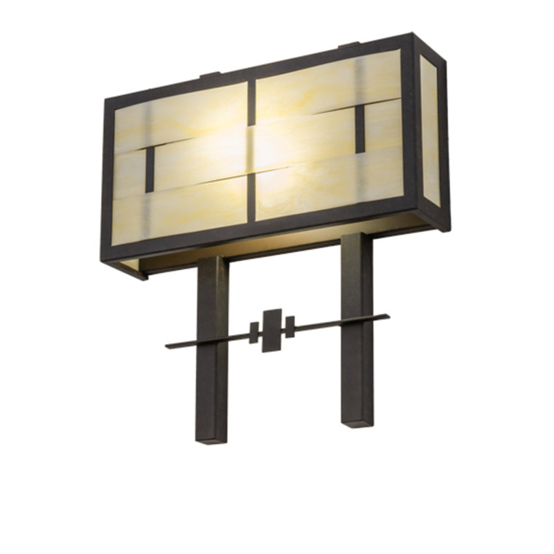 Applique murale encastrée en acier tissé Idalight