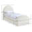 Chiu Chenille Fabric Upholstered Trundle Bed-1544829160