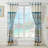 Greenland Fashion Homes Thalia Blue Window Treatments-1914744880