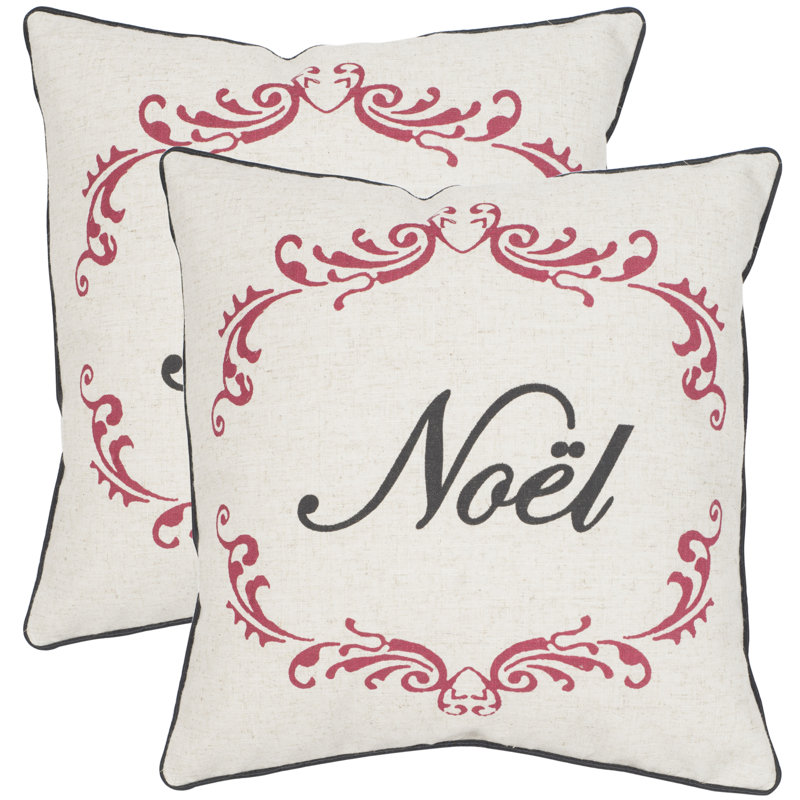 Noel Throw Pillow