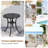Darias Cast Aluminum Round 19.1'' Outdoor Bistro Table