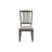 Caoimha Lenka Gray Fabric Upholstered Seat Rectangular Dining Room Set