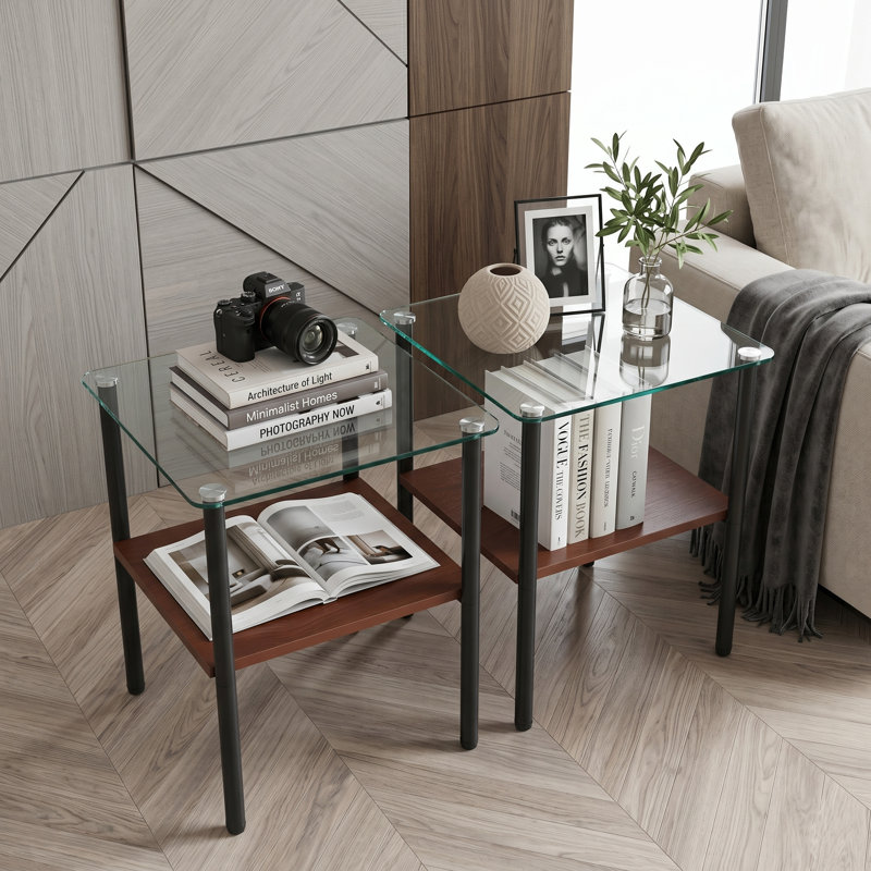 16.33'' W Square End Table