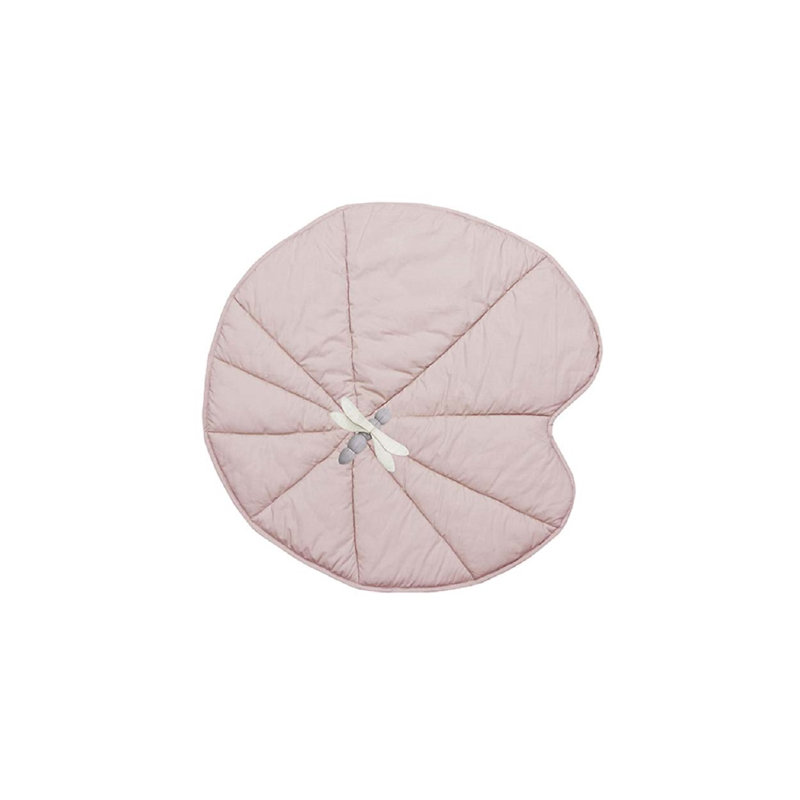 Baby Play Mat Water Lily Olive, Pink