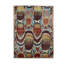 Ikat-Abad Wool Ikat Area Rug in Brown/Rust/Blue